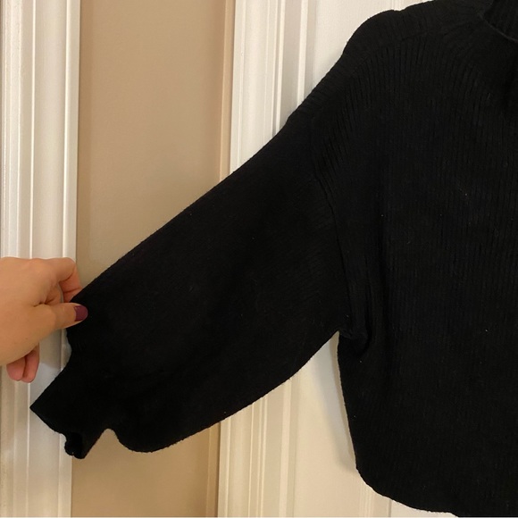 BALLOON SLEEVE MOCK NECK | small - Picture 5 of 5